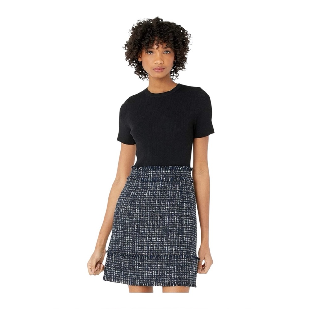 Ted Baker London Mini Mockable Dress In Dark Blue New With Tags